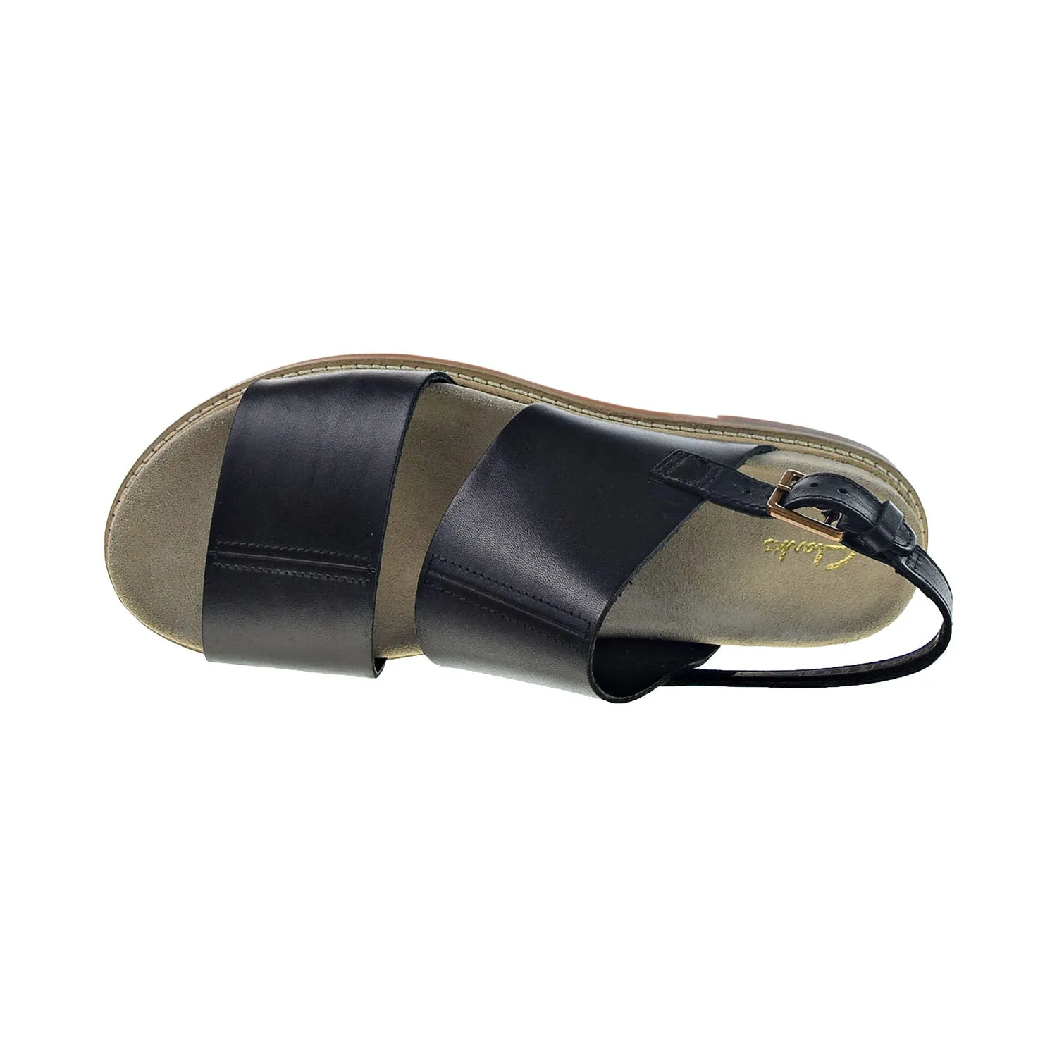 Clarks Corsio Slide Women's Sandals Black Canvas