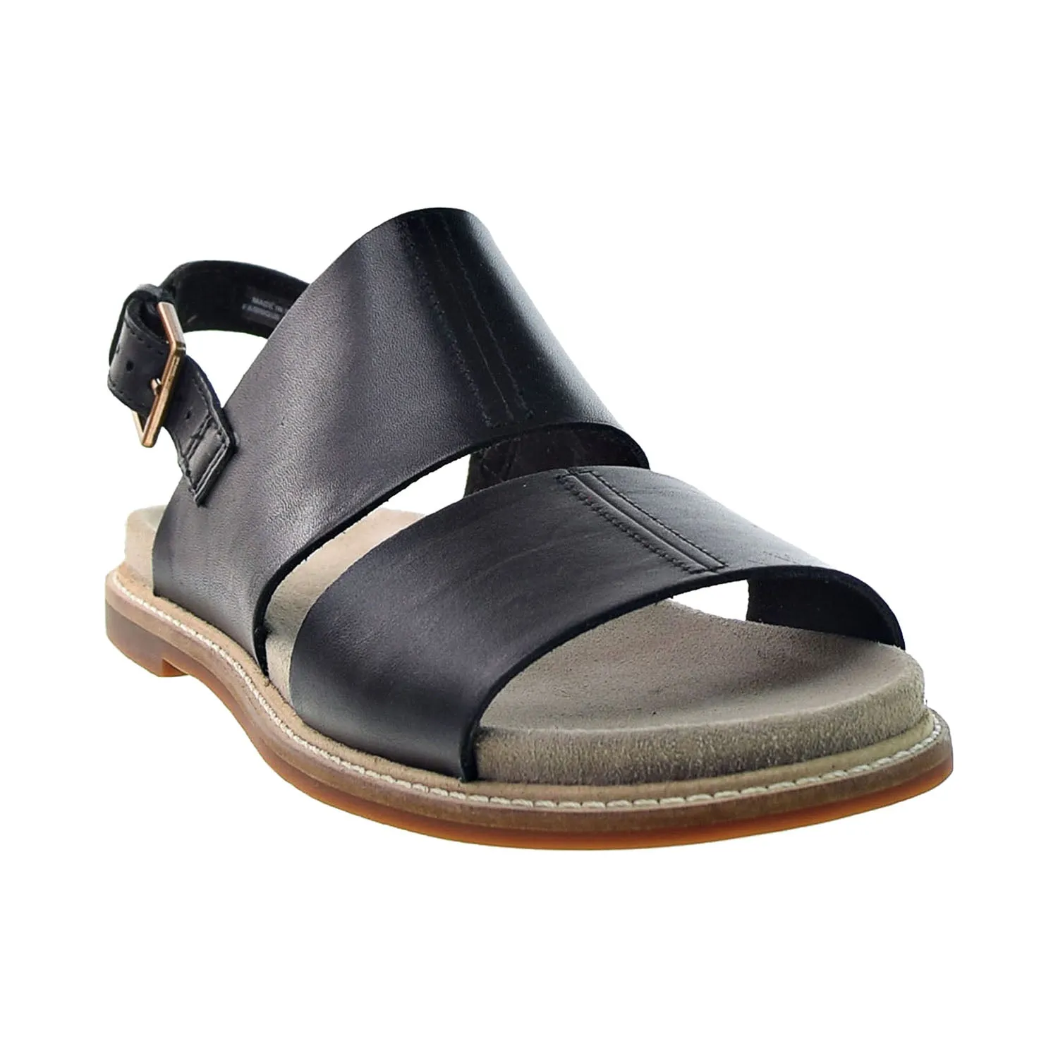 Clarks Corsio Slide Women's Sandals Black Canvas