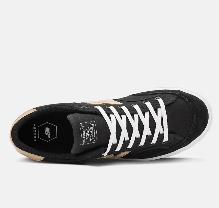 New Balance Numeric 212 V1 Black with White