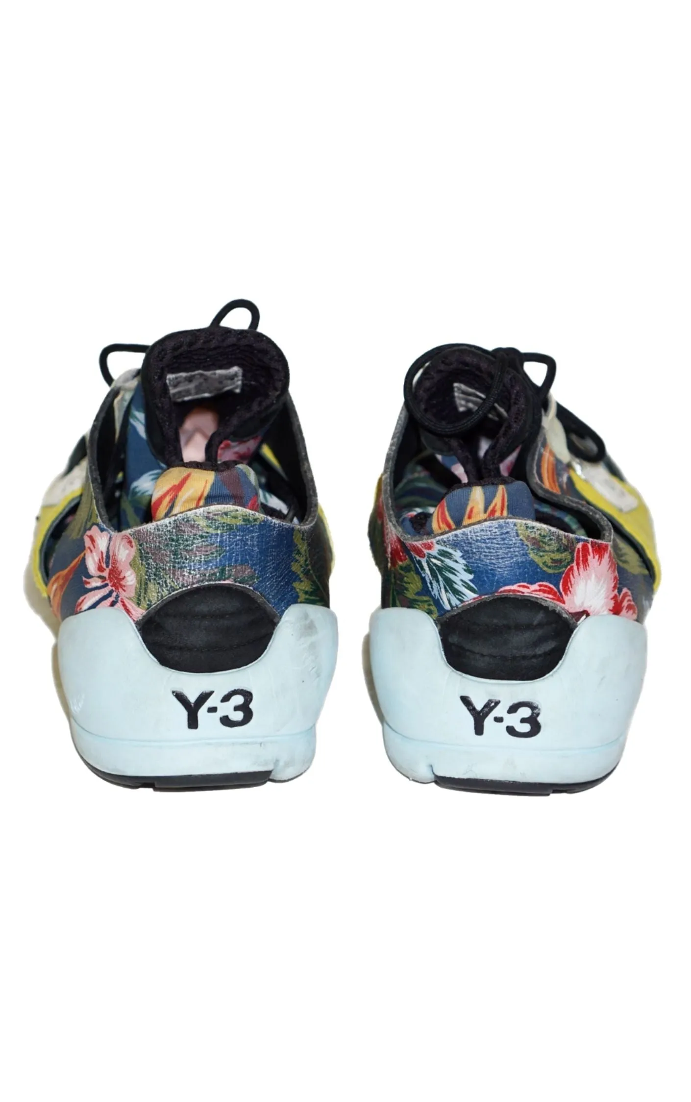 Y-3 YOHJI YAMAMOTO Adidas Kanja Low Top Floral Sneakers