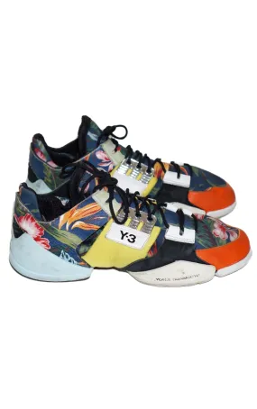 Y-3 YOHJI YAMAMOTO Adidas Kanja Low Top Floral Sneakers